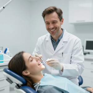in-chair vs take-home teeth whitening